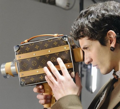 KidSuper x Louis Vuitton camera bag is fully functional and will make you smile, literally!
