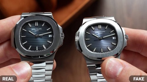 Watch expert is baffled by a $500 Super Clone of the $100,000 Patek Philippe Nautilus 5711. Here are some easy and intriguing tips to spot a very well built fake from the real one.
