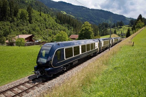 This Pininfarina designed luxury train will take you to the most scenic spots in Switzerland