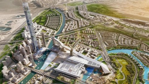Not in China, but this colossal $30 billion city lies abandoned in Dubai – Ambitious even for the Middle East, it was to have a 1.2 km long indoor ski slope, Venice-styled canal system, and the world’s largest dancing fountain. But now, it remains eerily empty in the desert.