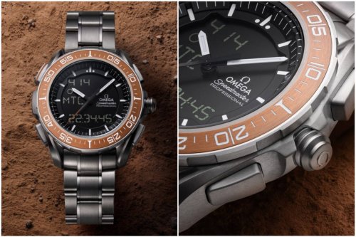 This one is for you Elon Musk – Omega has partnered with the European Space Agency to create a Speedmaster watch specifically designed to be used on Mars.