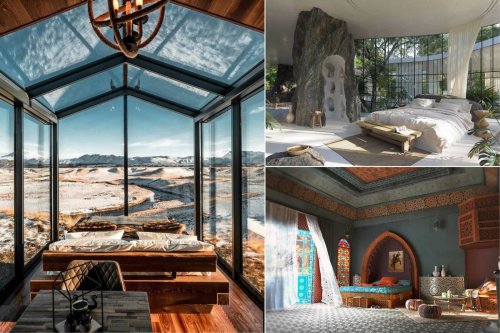 One floats in Singapore while another offers sprawling views of the Icelandic landscape – Picked by Redditors, here are 25 of the most unique and beautiful bedrooms from across the world.