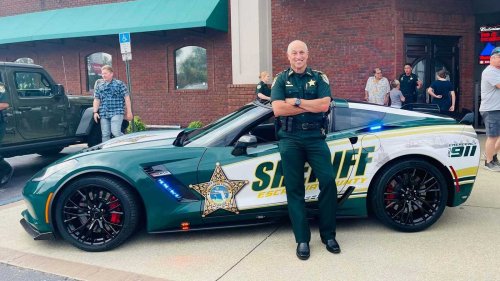 Going the Dubai police way, Florida sheriff’s office has expanded its fleet of patrol cars with a 650-hp C7 Corvette Z06.