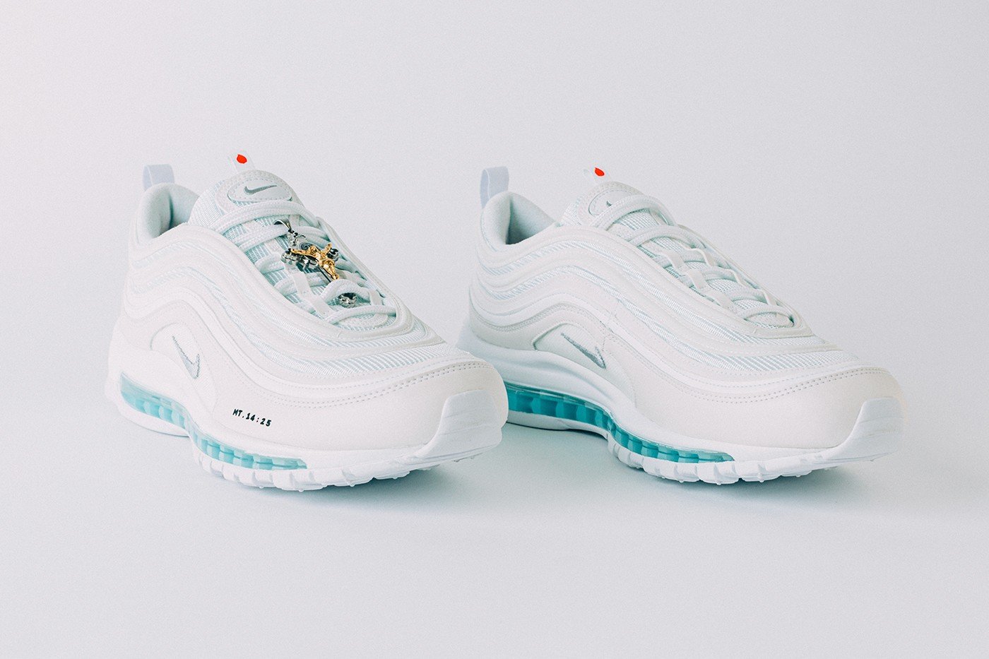 Costing $3,000 these Nike Air Max 97s are injected with holy water - Luxurylaunches