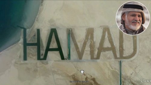 This flamboyant member of the Abu Dhabi royal family once spent millions to have hundreds of workers toil in the blistering heat to carve his name on an island he owns with letters so big they are visible from outerspace. Bizarrely, the same workers erased his name a few weeks later.