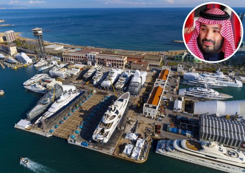 Saudi Crown Prince MBS is planning to buy MB92, the elite shipyard where Jeff Bezos and other billionaires repair their coveted superyachts