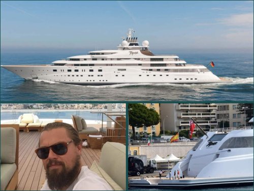 This UAE billionaire sheiks’ $450 million megayacht is so luxurious that eco-warrior Leonardo Di Caprio borrowed it twice. The Wolf of Wall Street star threw such a wild party that guests and crew were ‘sworn to secrecy’ before the party even started.