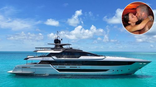 Cashing in on his Inter Miami riches, David Beckham just upgraded his yacht to a $20 million superyacht. The 131-foot-long vessel can accommodate 10 guests in 5 VIP cabins. It features a jacuzzi, a swim platform, and a garage that holds a tender, a jet ski, and a Seabob.
