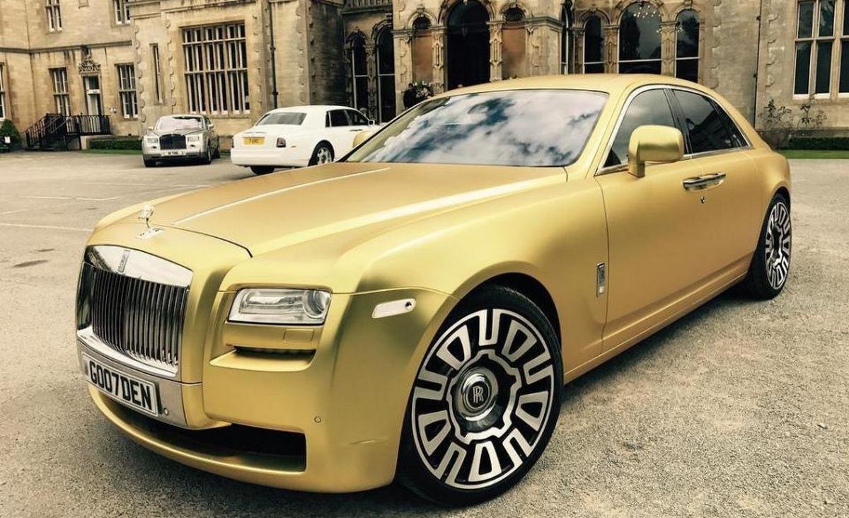 This matte gold Rolls-Royce can be yours for just 16 Bitcoins - Luxurylaunches
