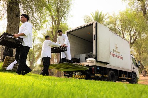 Emirates has launched an exclusive private catering service for weddings and large events