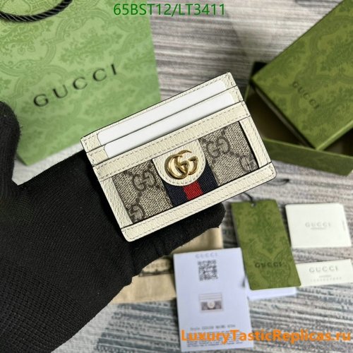 YUPOO-Gucci Top Quality Fake wallet 523159 Code: LT3411 $: 65USD