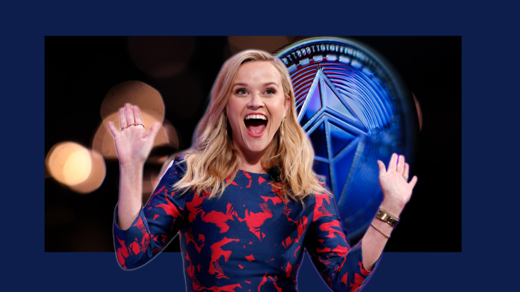 Reese Witherspoon Crashes into Cryptocurrency
