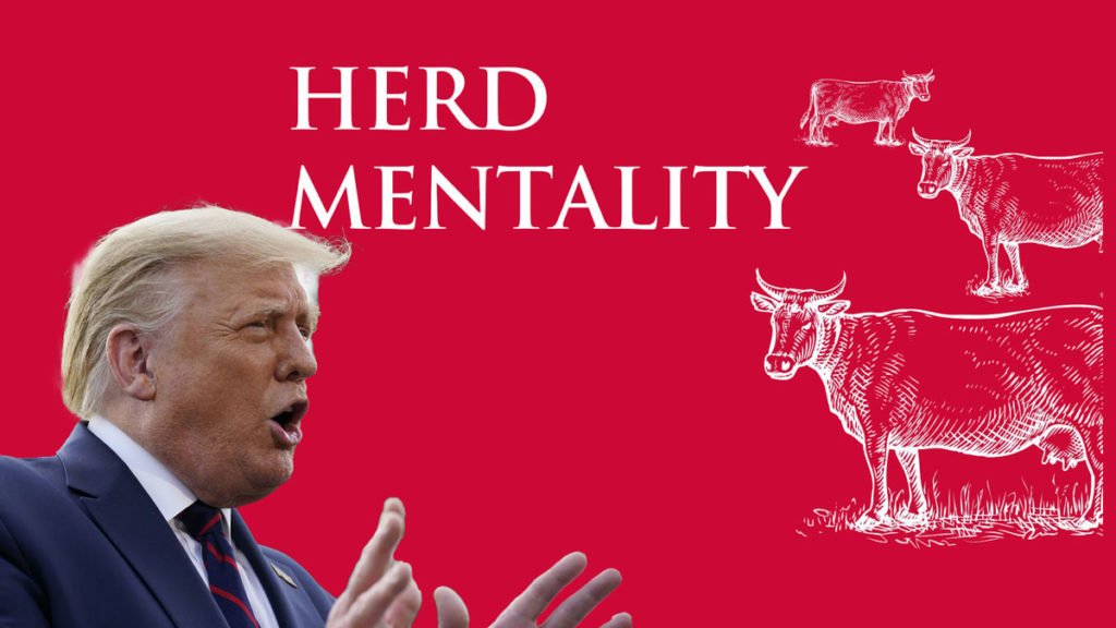 Trump Touting “Herd Mentality” as his Plan to Combat the Coronavirus