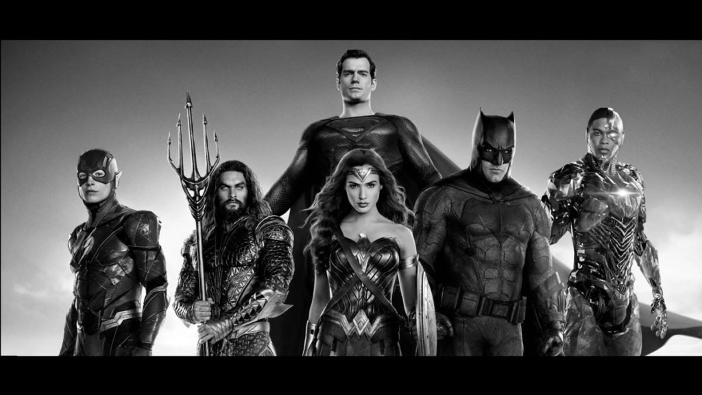 Justice League releases brand new Black and White Trailer for upcoming HBO Max 2021 movie release