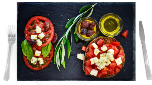 Try these Easy Food Swaps to follow the Heart Healthy Mediterranean Diet