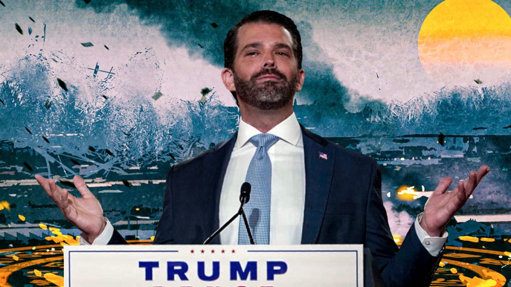 Trump’s Cocaine Convention – Don Jr., Kimberly Guilfoyle and more Screaming in Lincoln Project Ad