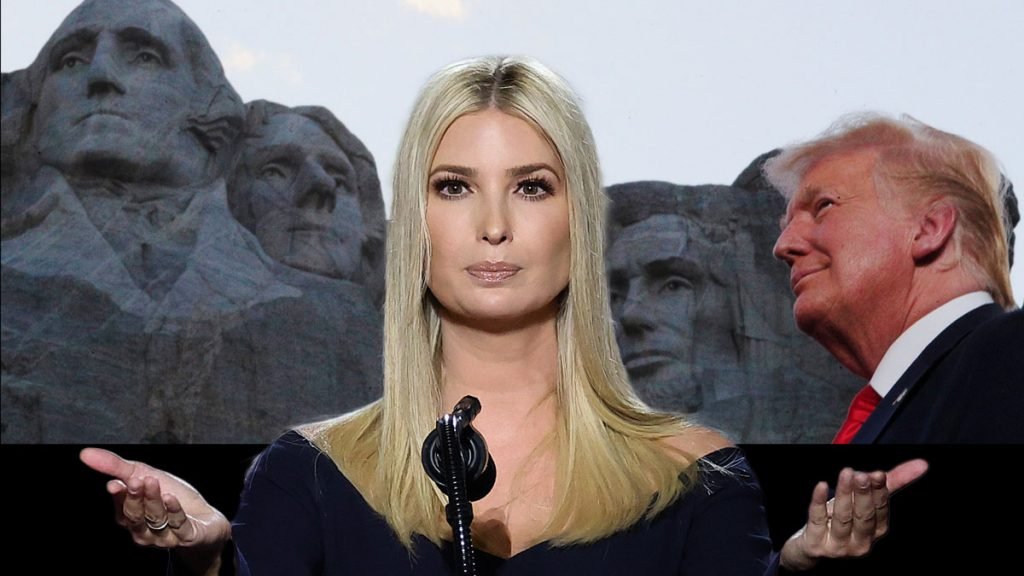 Ivanka posted an “amazing” photo of Trump on Mount Rushmore: the internet disagreed