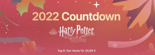Apple 2022 Countdown – Tag 6: „Harry Potter 8-Film-Collection + Bonus“ nur 24,99 Euro