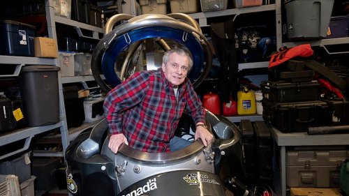 The prolific Canadian inventor behind the 'Ironsuit'