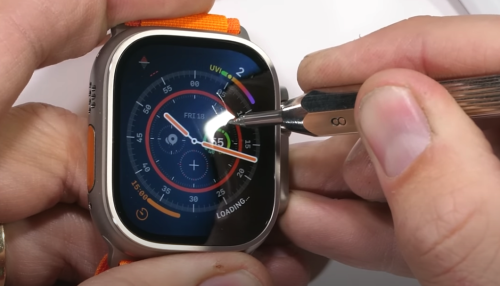 So gut ist das Saphirglas der Apple Watch Ultra