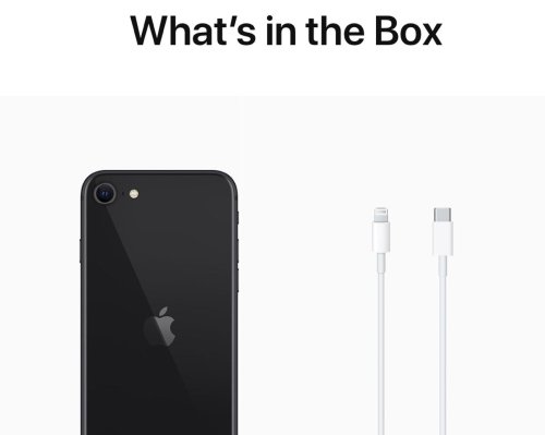 iPhone 11, XR, and SE No Longer Come With EarPods and Power Adapter But USB-C to Lightning Cable Included