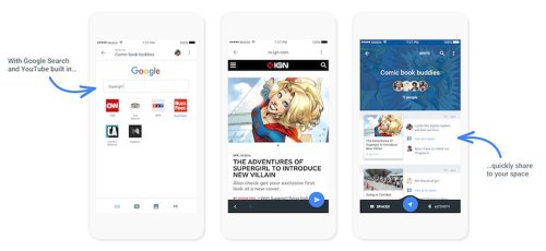 Google Combines Search, YouTube, and Chrome Into New Sharing App 'Spaces'