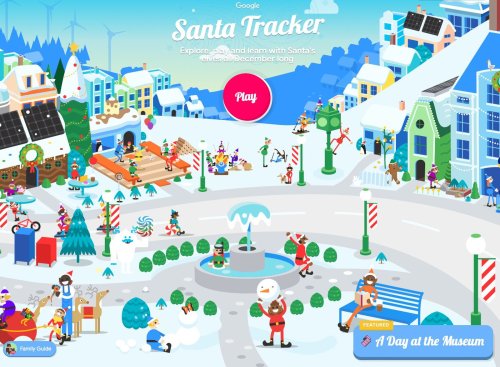 Track Santa's Journey From the North Pole Using Google's Santa Tracker