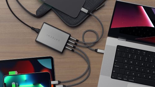 CES 2022: Satechi Launches 165W USB-C 4-Port GaN Charger