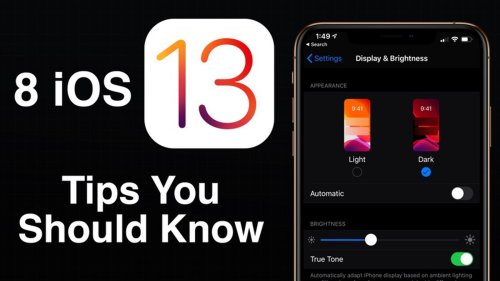 Eight iOS 13 Tips to Get You Started