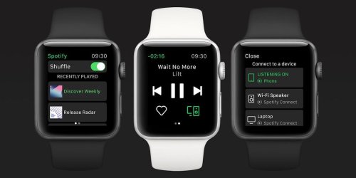 Apple Watch Now Supports Standalone Spotify Streaming