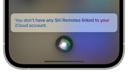 Siri Response Suggests Find My Support Might Come to New Siri Remote