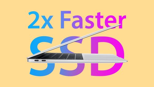 Apple Silicon M1 MacBook Air SSD Really Is Twice as Fast as Previous Model