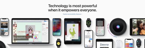 Apple Highlights Global Accessibility Awareness Day With Front-Page Feature [Updated]