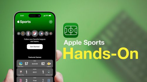 Hands-On With the New 'Apple Sports' App