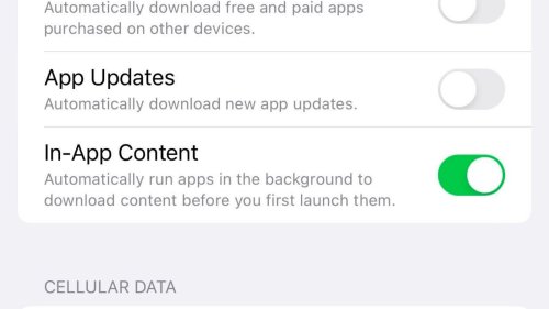 iOS 16.1 Beta 3 Lets You Preload In-App Content After Installing Apps So They're Ready to Go