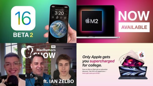 Top Stories: What's New in iOS 16 Beta 2, M2 MacBook Pro Review, and More