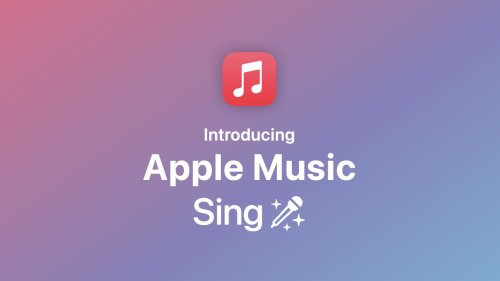 Apple Music Adding a Karaoke Experience With Apple Music Sing