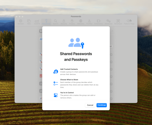 iOS 17, iPadOS 17, and macOS Sonoma Expand Password Management and Access System-Wide