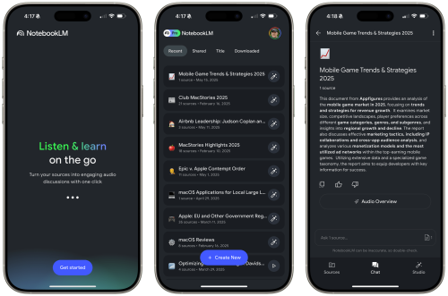 Google Brings Its NotebookLM Research Tool to iPhone and iPad