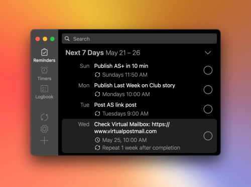 Last Week, on Club MacStories: iOS Features That Should Be Apps and Due as a Work Habit Tracker