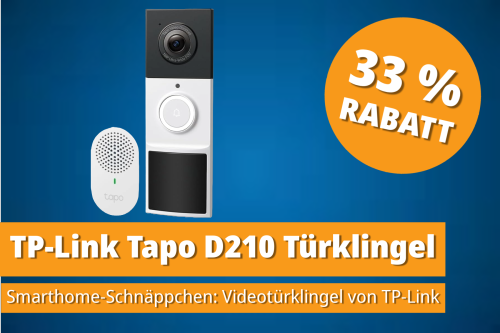 Tapo D210 Video-Türklingel: Smarthome-Schnäppchen bei Amazon