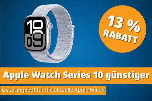 Apple Watch Series 10 – Seltener Rabatt auf aktuelle Apple-Hardware
