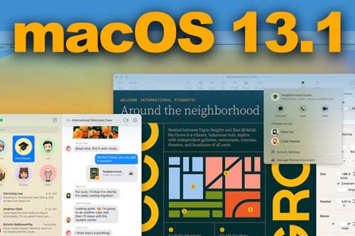 macOS Ventura 13.1 fast fertig: das ist neu, so installieren Sie