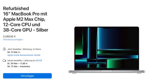 Macbook Pro und Mac Mini von 2023 jetzt refurbished bei Apple – woanders günstiger