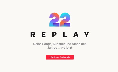 Apple Music Replay – Jahresrückblick 2022 verfügbar