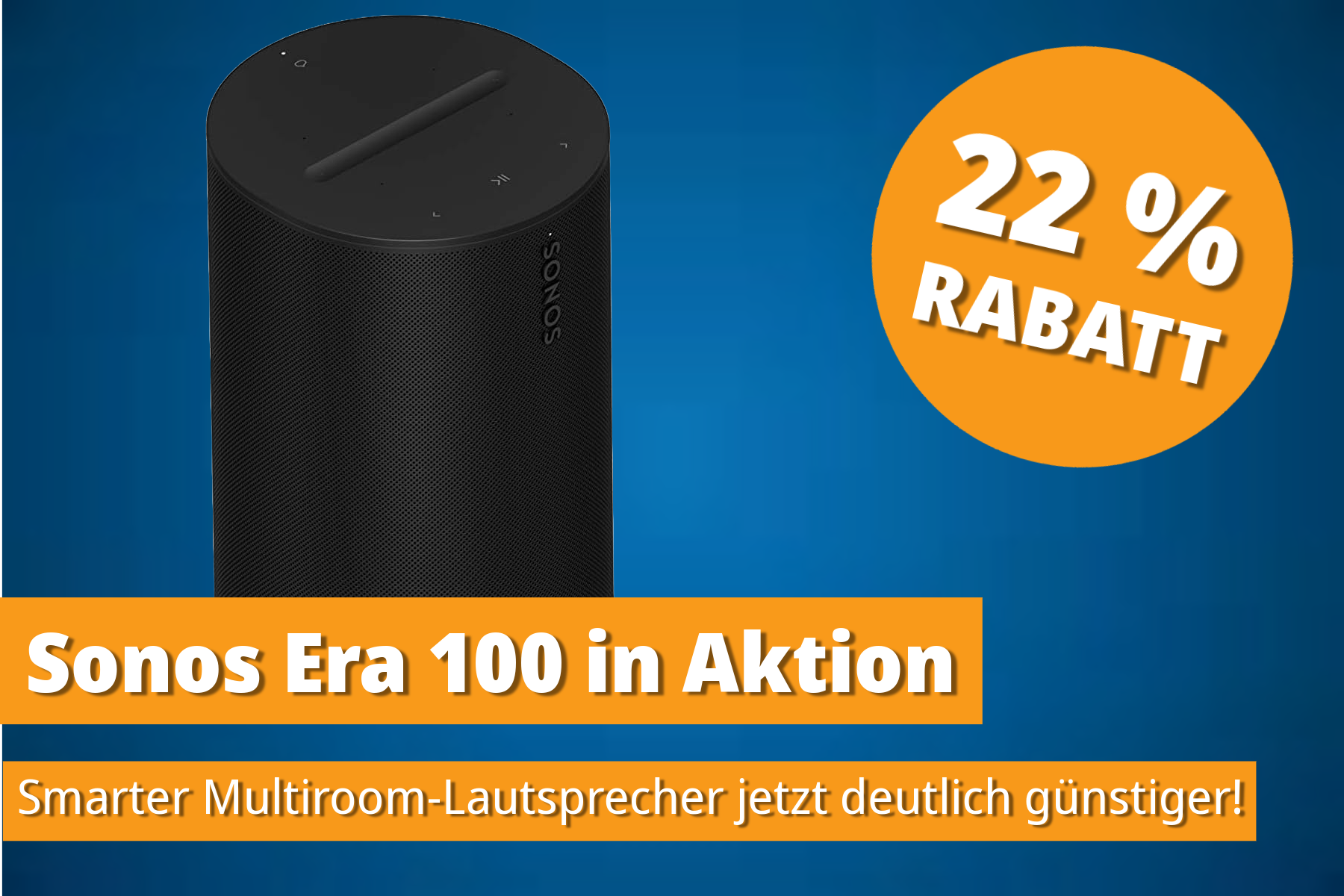 Sonos Era 100: Kompakter Premium-Speaker jetzt reduziert bei Amazon!