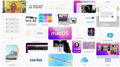 macOS Monterey: SharePlay, Universal Control and other new features