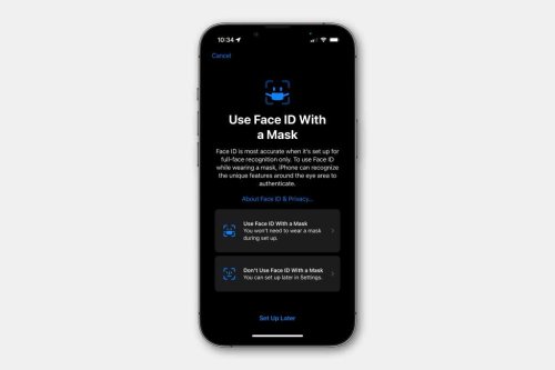 How to use Face ID with a mask