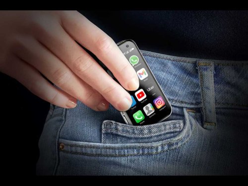 Big smartphones might be out—the NanoPhone fits in your pocket and is less than $90
