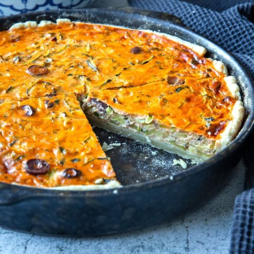Zucchini-Quiche